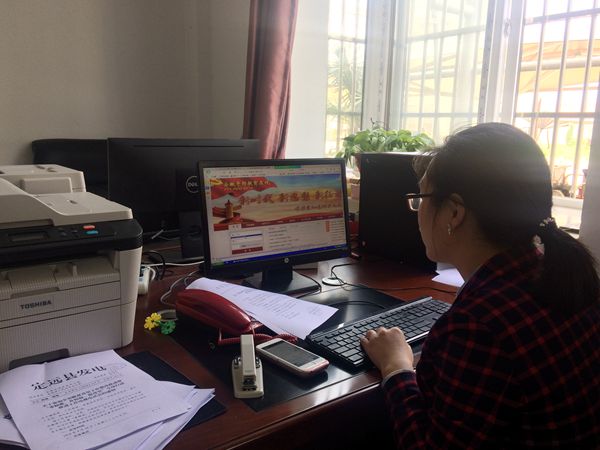 定遠縣大橋鎮(zhèn)“三舉措”加強干部在線學習.JPG